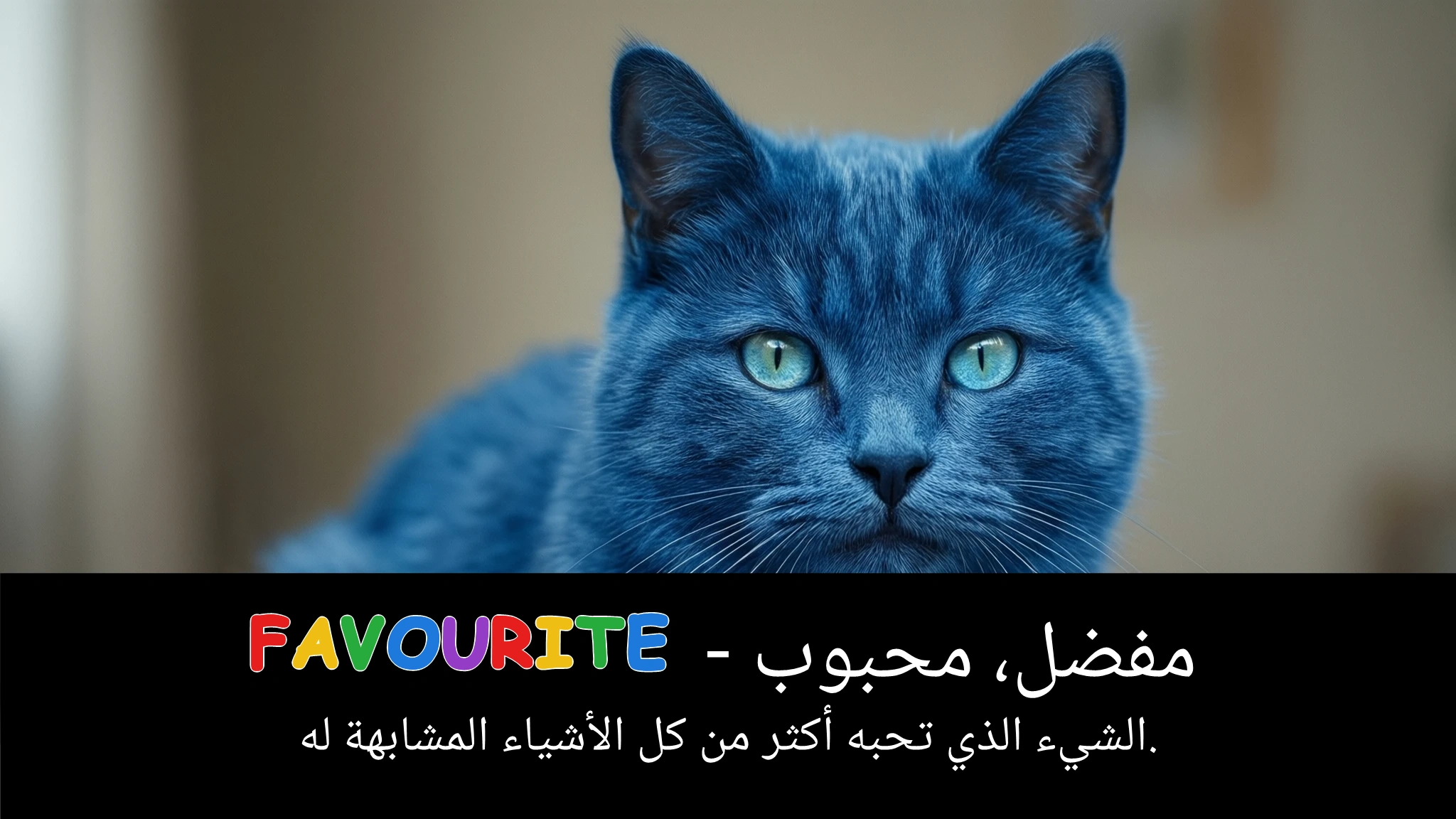 Arabic Illustration for favourite